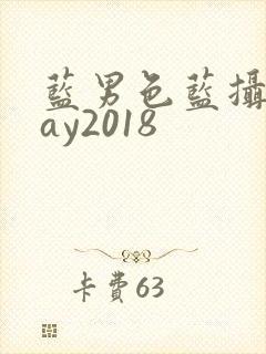 蓝男色蓝摄摄gay2018封面