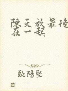 陈天放最后和谁在一起