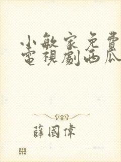 小敏家免费观看电视剧西瓜