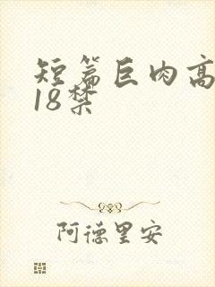 短篇巨肉高h文18禁