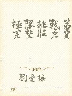 极限挑战第4季完整版免费观看封面