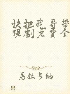 快把我哥带走电视剧免费全部封面