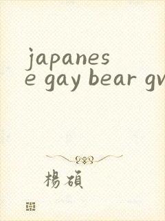 japanese gay bear gv封面