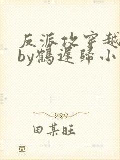 反派攻穿越指南by鹤迟归小说免费阅读