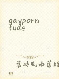 gayporntude封面