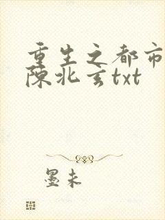重生之都市修仙陈北玄txt封面