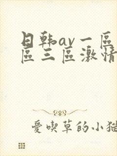 日韩av一区二区三区激情在线