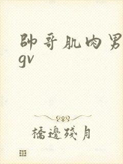 帅哥肌肉男同的gv
