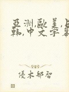 亚洲,欧美,日韩,中文字幕封面