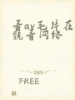 看av毛片在线观看网络