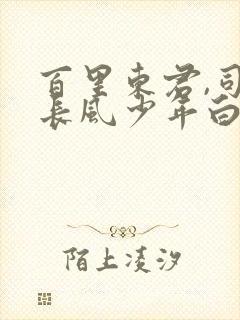 百里东君,司空长风少年白马醉春风