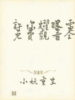 许你耀眼电视剧免费观看全集完整版