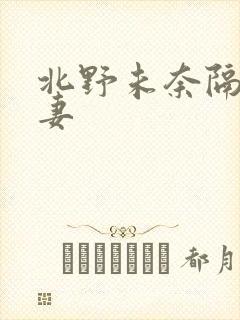 北野未奈隔壁人妻
