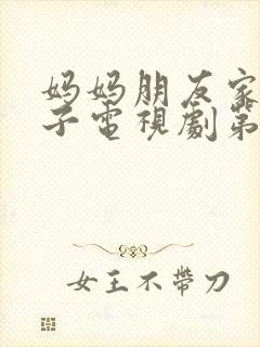 妈妈朋友家的儿子电视剧第15集