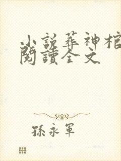 小说葬神棺免费阅读全文