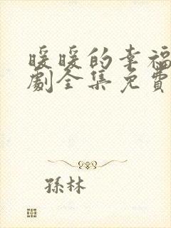 暖暖的幸福电视剧全集免费40集