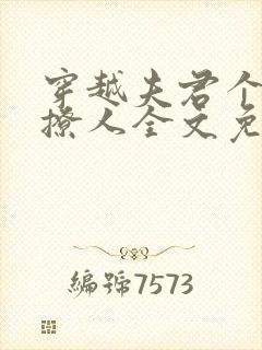 穿越夫君个个太撩人全文免费阅读