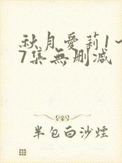 秋月爱莉1～17集无删减