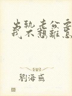 出轨老公要离婚我不想离怎么办封面