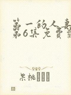 第一的人妻动漫第6集免费观看