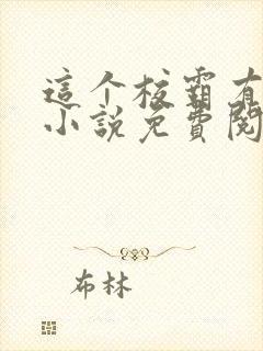 这个校霸有点甜小说免费阅读