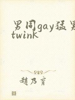男同gay猛男twink