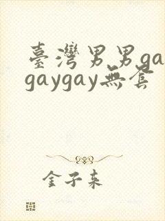 台湾男男gaygaygay无套