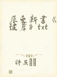 辰东新书《深空彼岸》txt