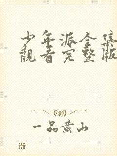 少年派全集在线观看完整版免费