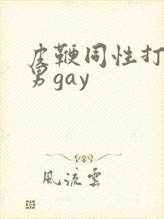 皮鞭同性打屁股男gay封面