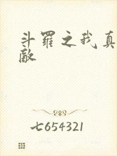 斗罗之我真的无敌