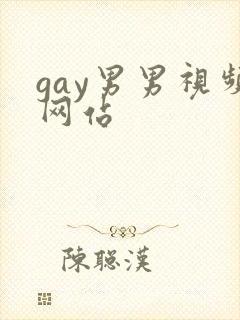 gay男男视频网站