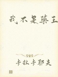 我不是药王