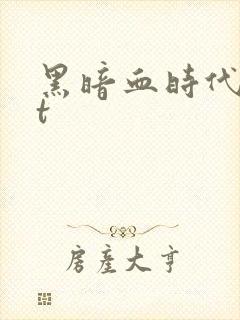黑暗血时代txt封面