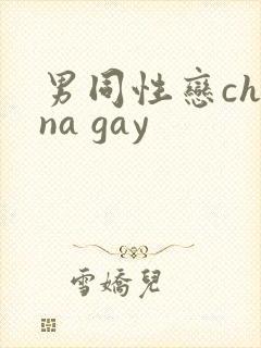 男同性恋china gay