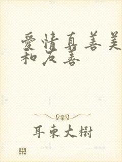 爱情真善美皓天和友善
