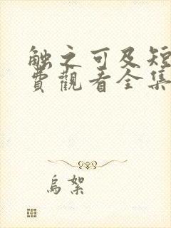 触之可及短剧免费观看全集高清