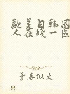欧美日韩国产成人在线一区二区封面