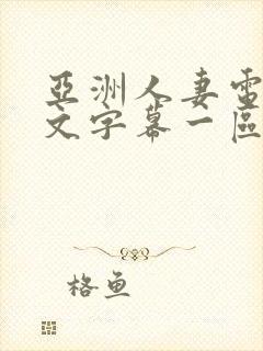 亚洲人妻电影中文字幕一区二区封面