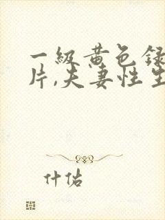 一级黄色录像影片,夫妻性生活影片