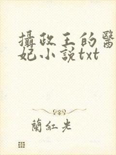 摄政王的医品狂妃小说txt