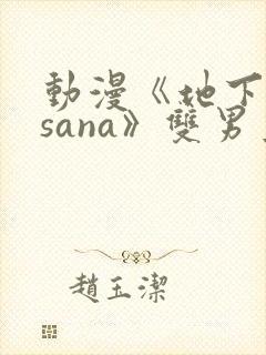 动漫《地下偶像sana》双男主封面