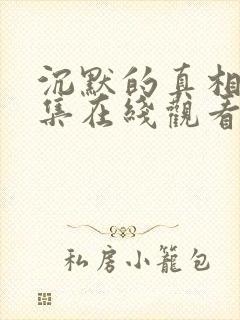 沉默的真相36集在线观看免费完整版