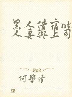 黑人借宿ntr人妻与上司中出封面