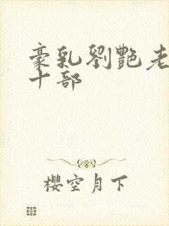 豪乳刘艳老师第十部封面