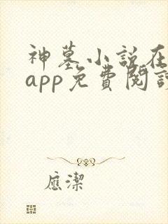 神墓小说在哪个app免费阅读