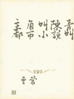 主角叫陈青帝的都市小说叫什么