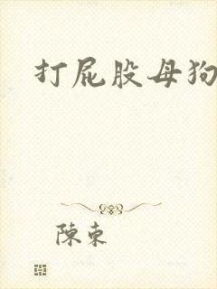 打屁股母狗调教