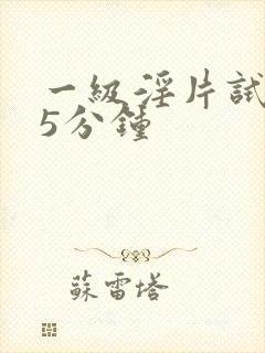 一级淫片试看15分钟