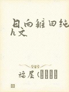 日向雏田纯肉高h文封面